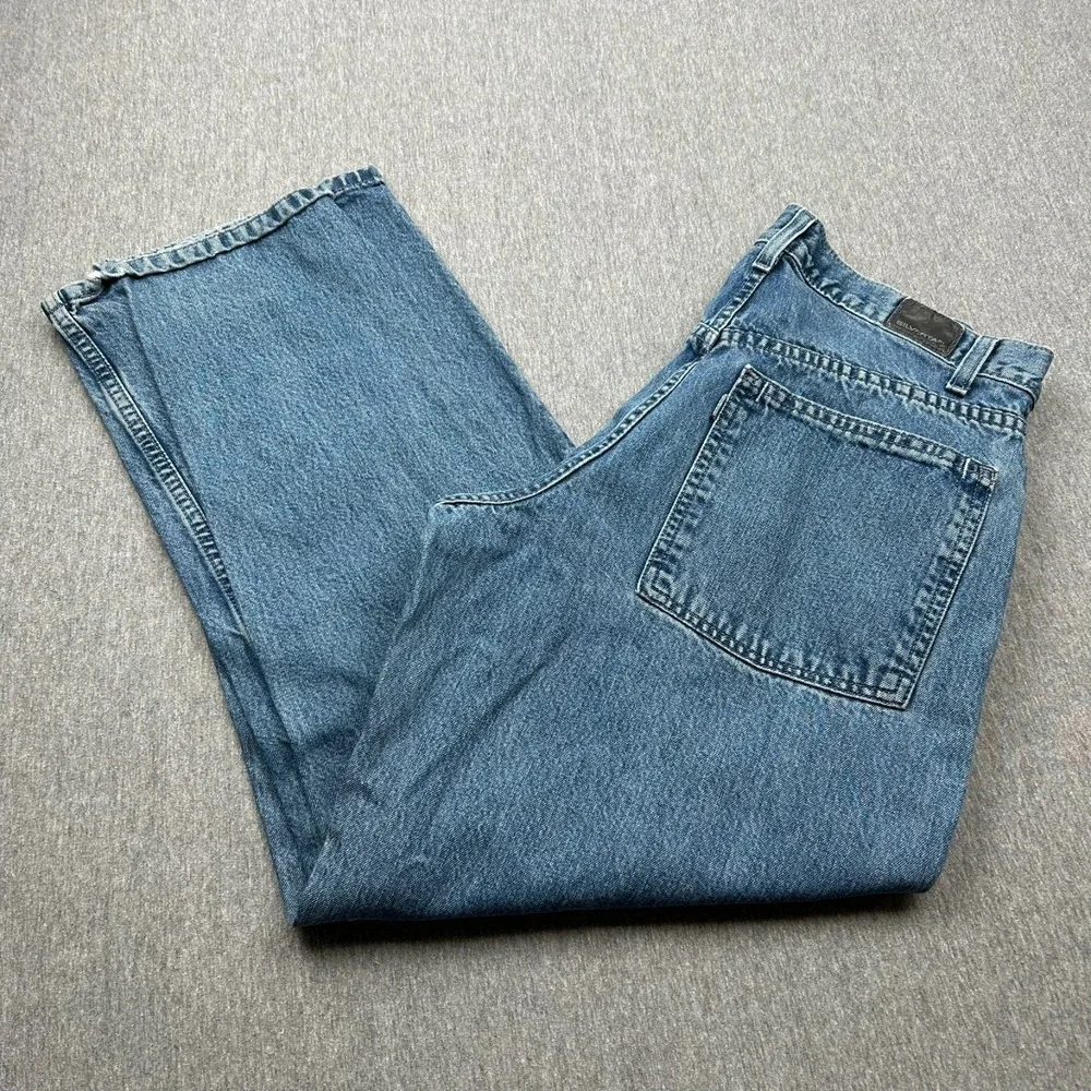 Levi's Silvertab Baggy Fit Jeans Mens 32x30 Medium Wash Denim Pants Y2K 2001